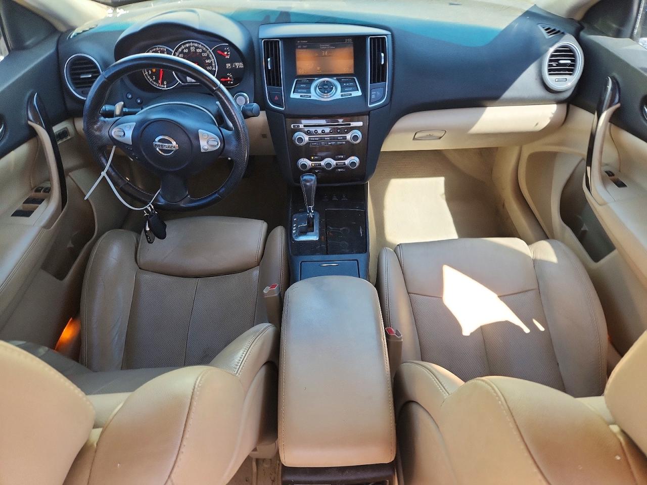 2012 Nissan Maxima 3.5 S White vin: 1N4AA5AP4CC857621
