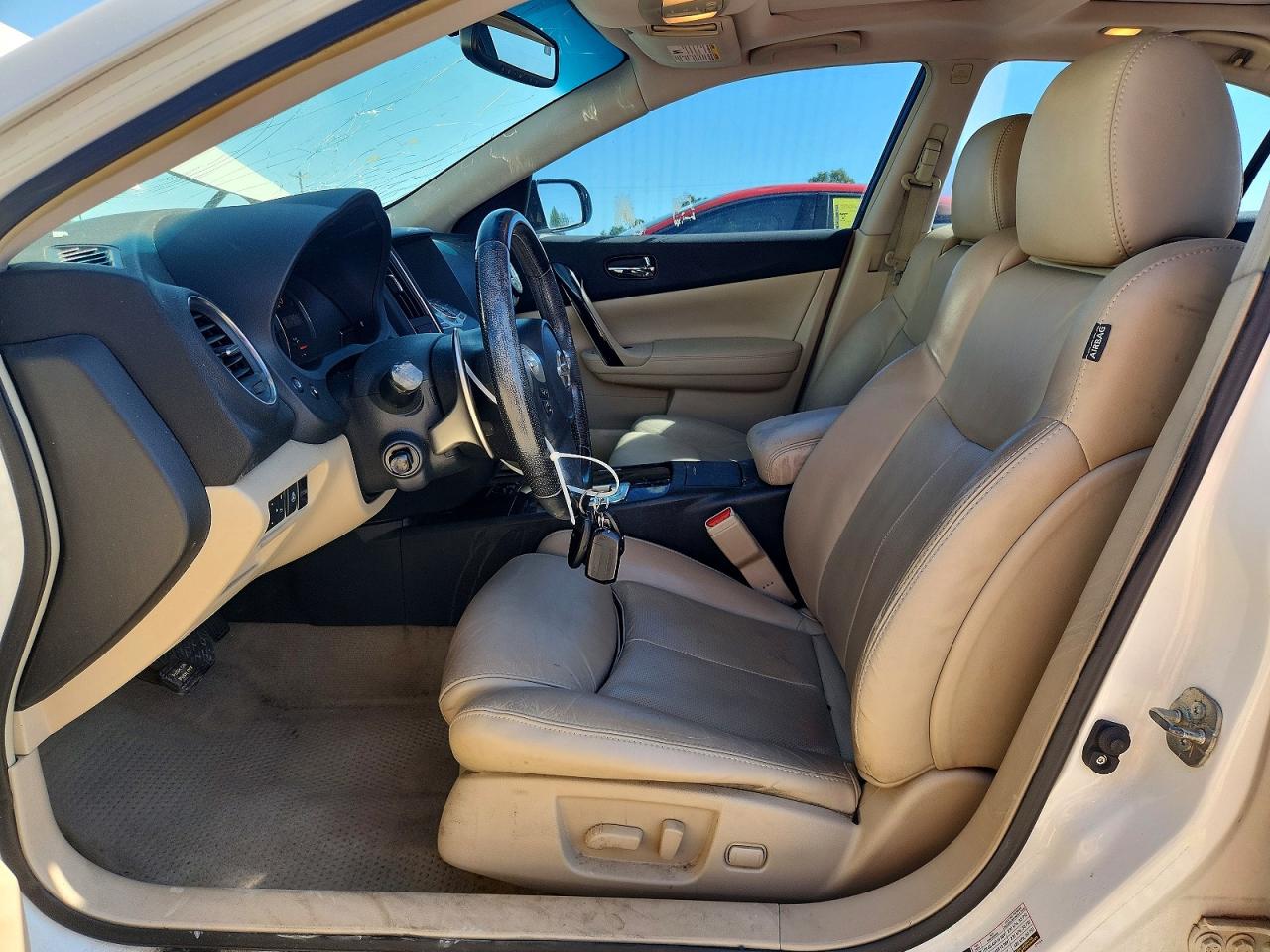 2012 Nissan Maxima 3.5 S White vin: 1N4AA5AP4CC857621
