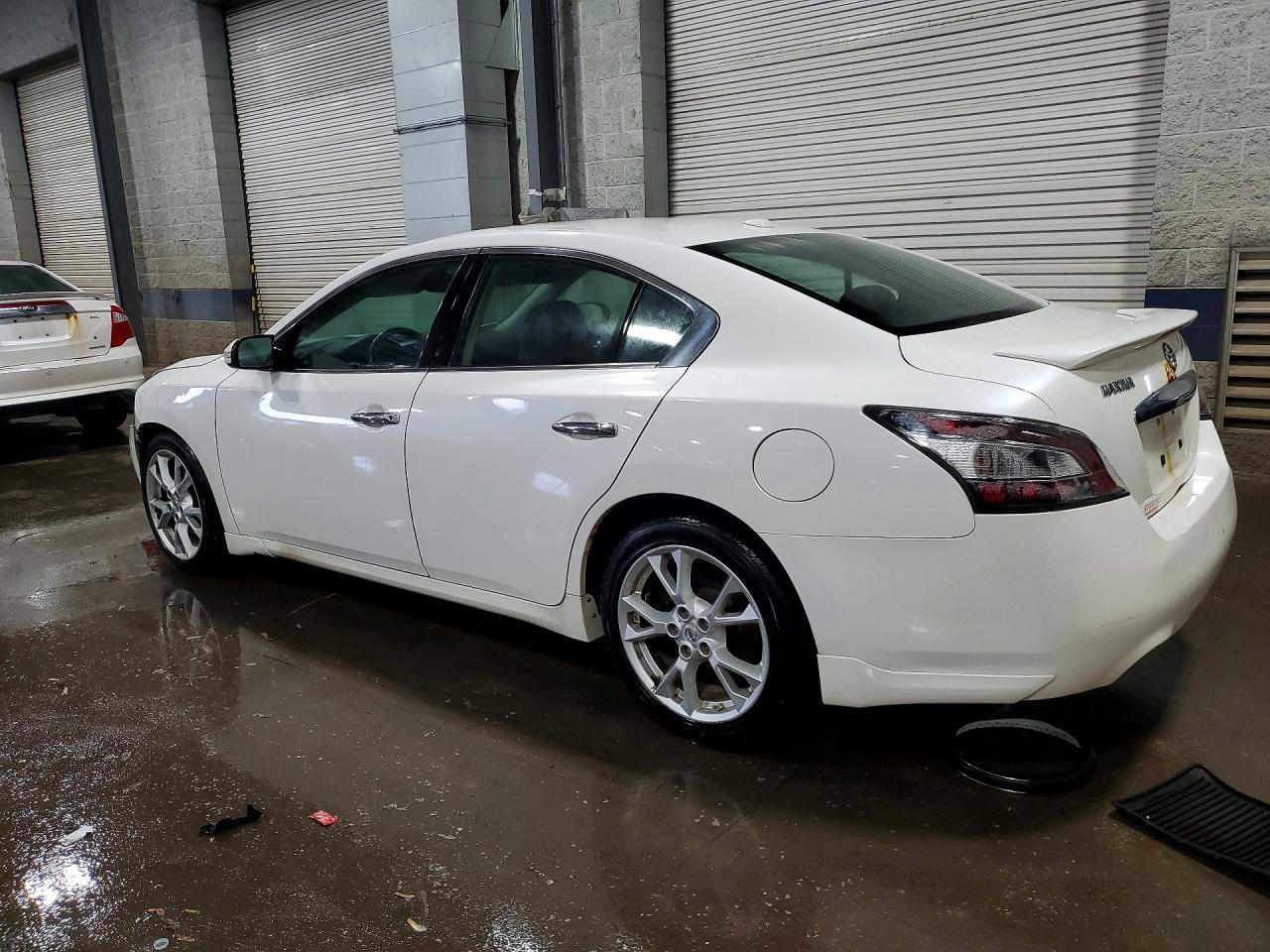 2012 Nissan Maxima 3.5 S Белый vin: 1N4AA5AP4CC861460