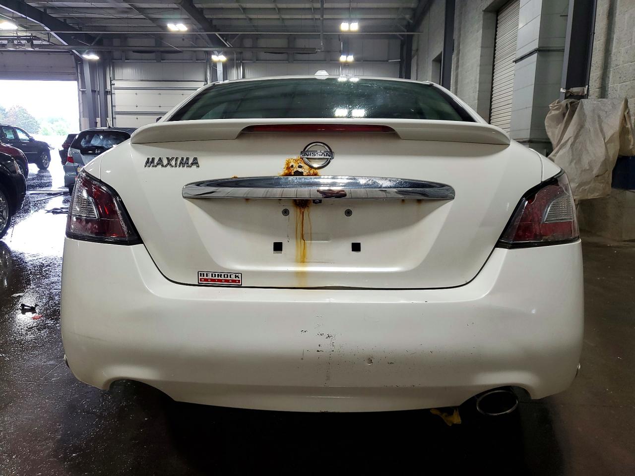 2012 Nissan Maxima 3.5 S Белый vin: 1N4AA5AP4CC861460