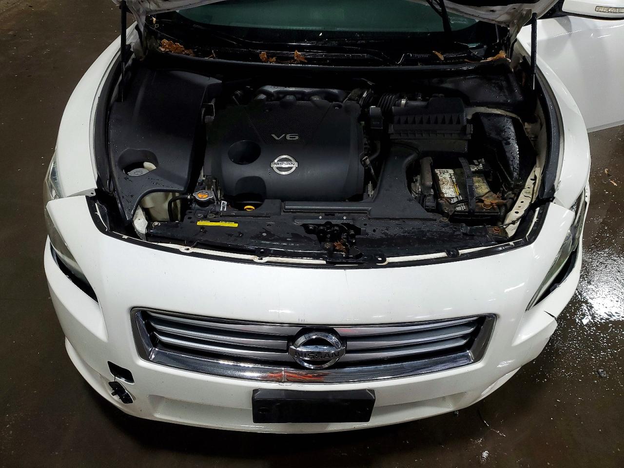 2012 Nissan Maxima 3.5 S Белый vin: 1N4AA5AP4CC861460