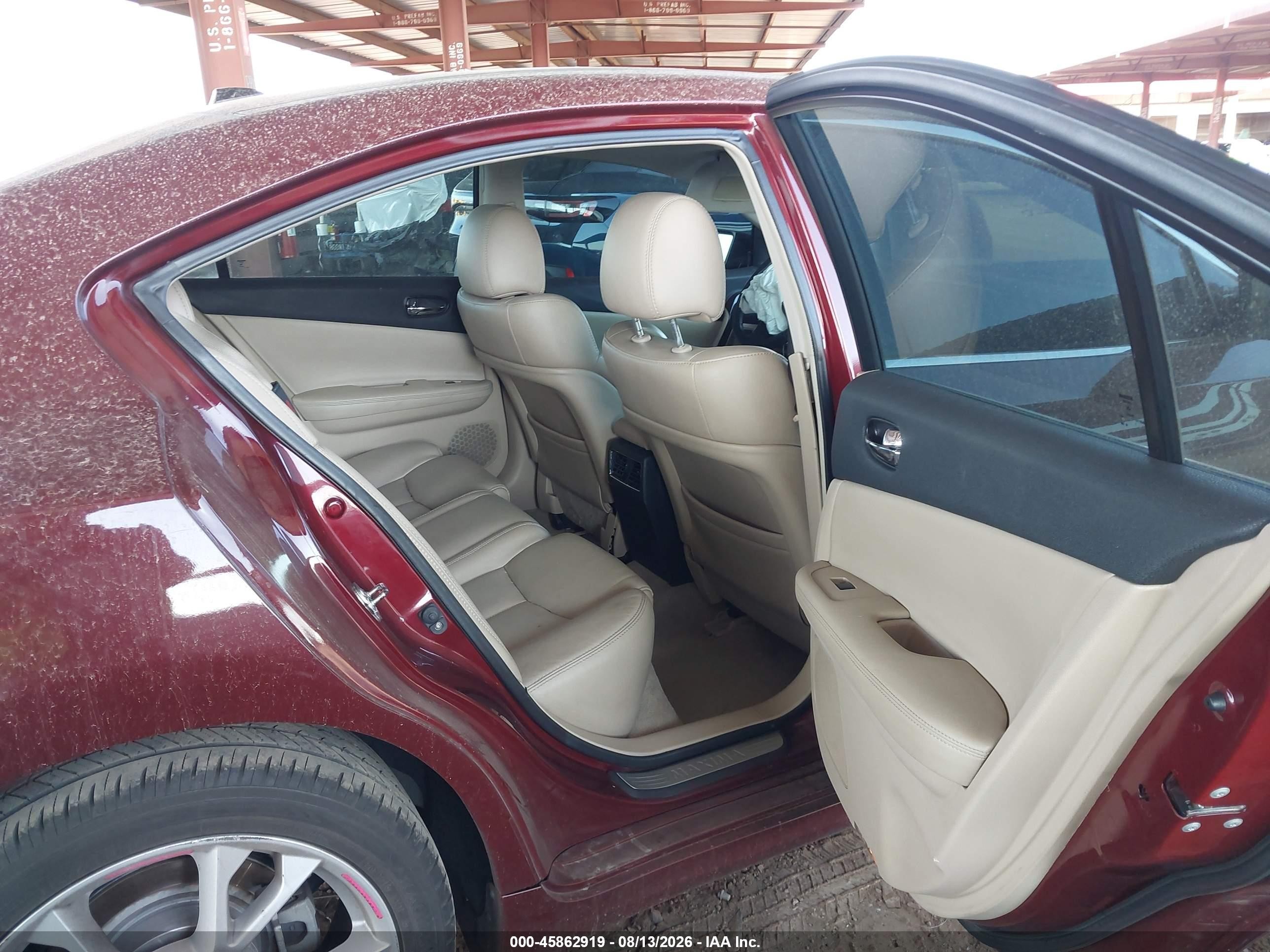 2012 Nissan Maxima 3.5 Sv Purple vin: 1N4AA5AP4CC864133