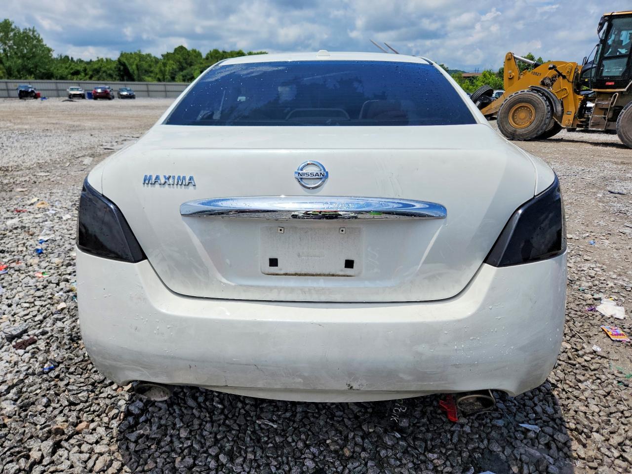 2012 Nissan Maxima 3.5 S White vin: 1N4AA5AP4CC868361