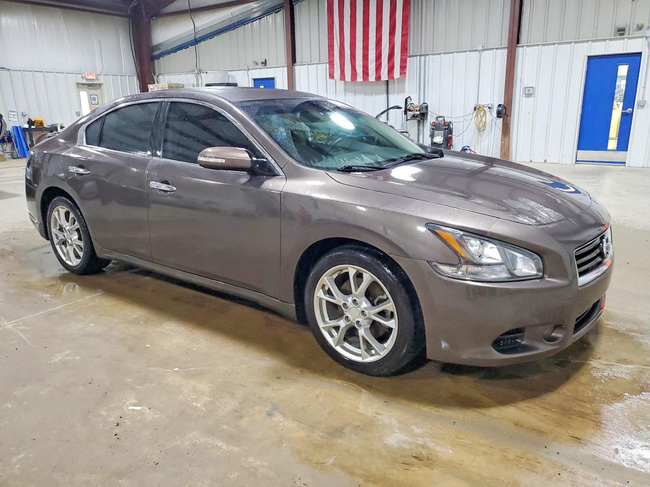 2012 Nissan Maxima 3.5 S Brown vin: 1N4AA5AP4CC869963