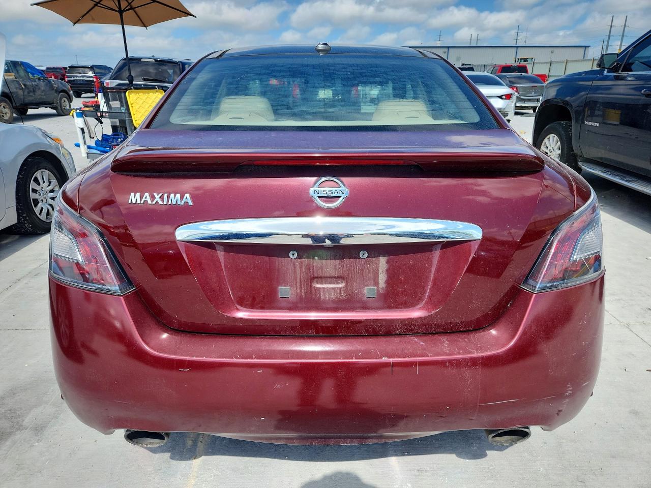 2013 Nissan Maxima 3.5 Sv Темно-бордовый vin: 1N4AA5AP4DC805245