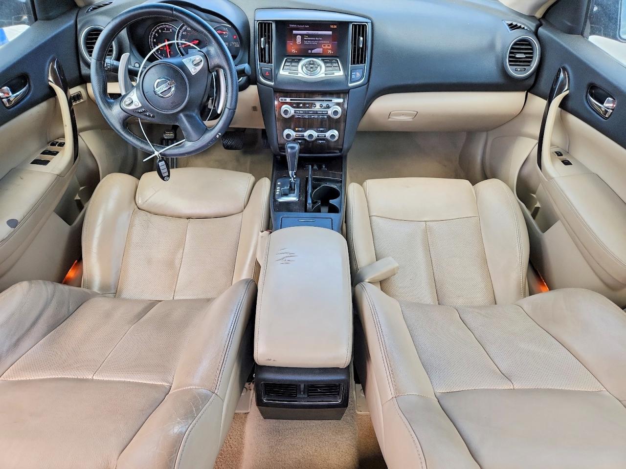 2013 Nissan Maxima 3.5 Sv Темно-бордовый vin: 1N4AA5AP4DC805245