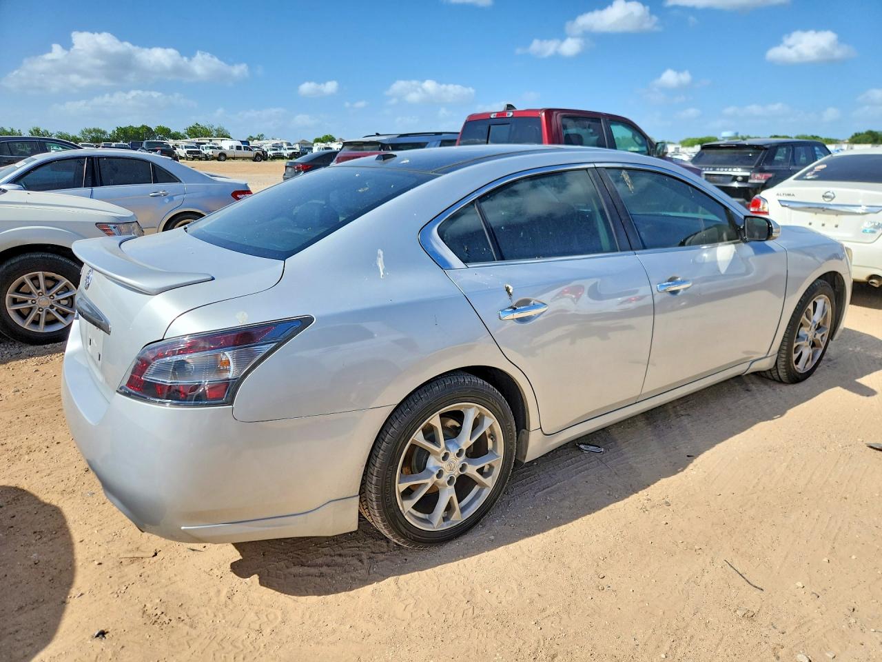 2013 Nissan Maxima 3.5 S Silver vin: 1N4AA5AP4DC806055