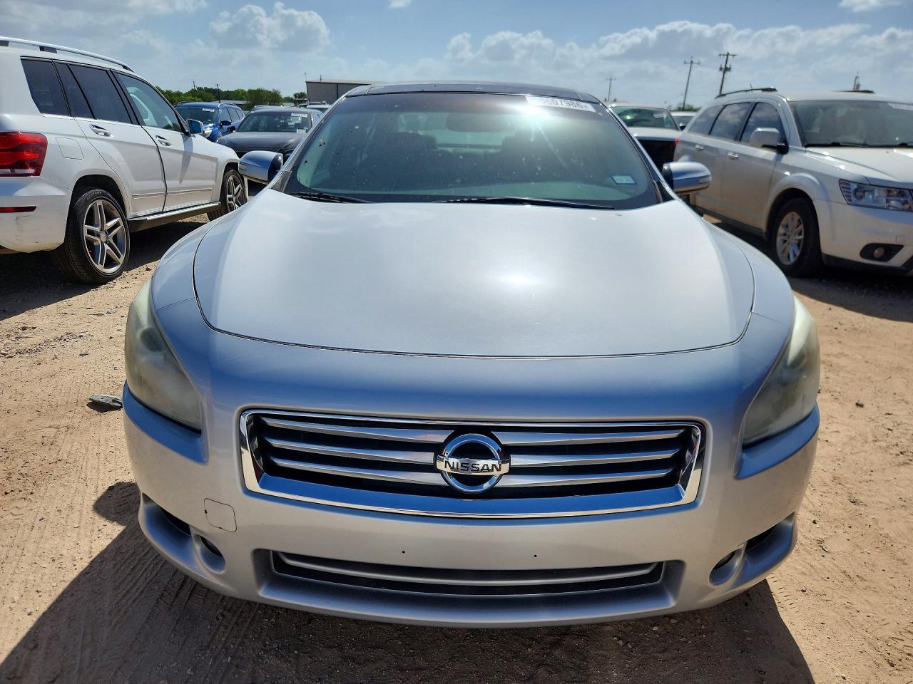2013 Nissan Maxima 3.5 S Silver vin: 1N4AA5AP4DC806055
