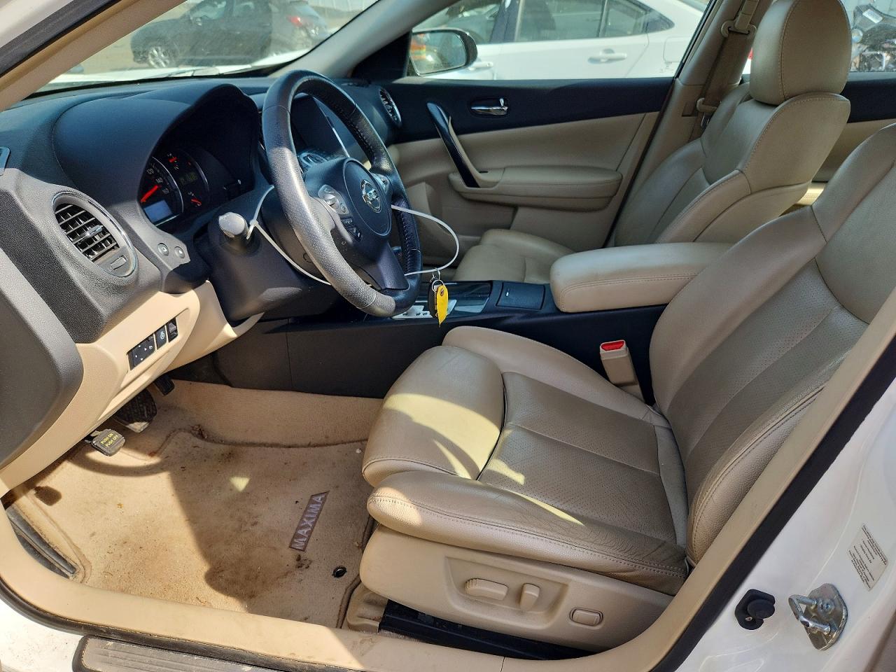 2013 Nissan Maxima 3.5 S White vin: 1N4AA5AP4DC812583