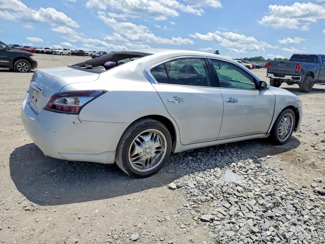 2013 Nissan Maxima 3.5 S Silver vin: 1N4AA5AP4DC820392