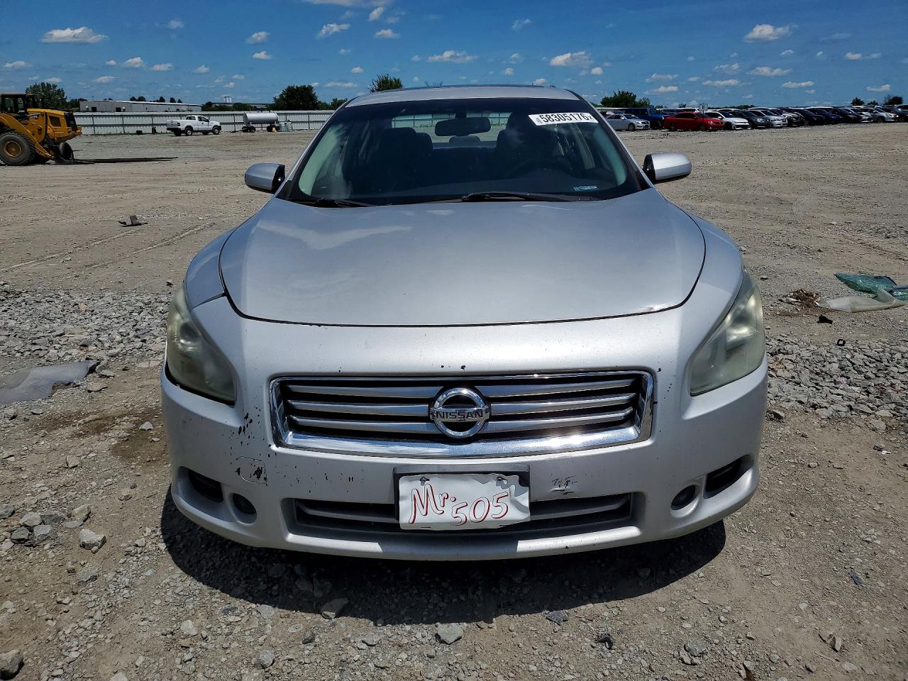 2013 Nissan Maxima 3.5 S Silver vin: 1N4AA5AP4DC820392