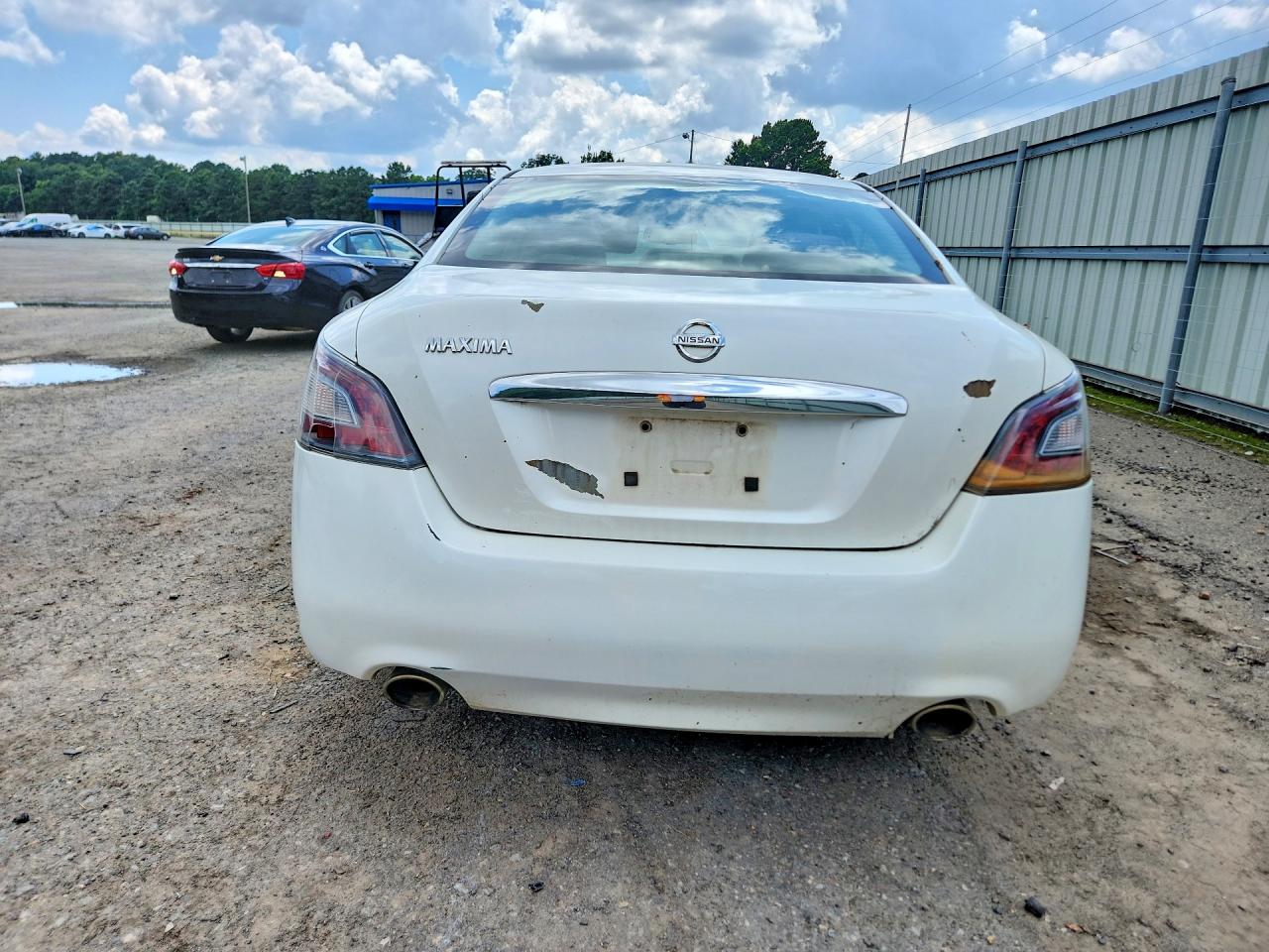 2013 Nissan Maxima 3.5 S White vin: 1N4AA5AP4DC826614