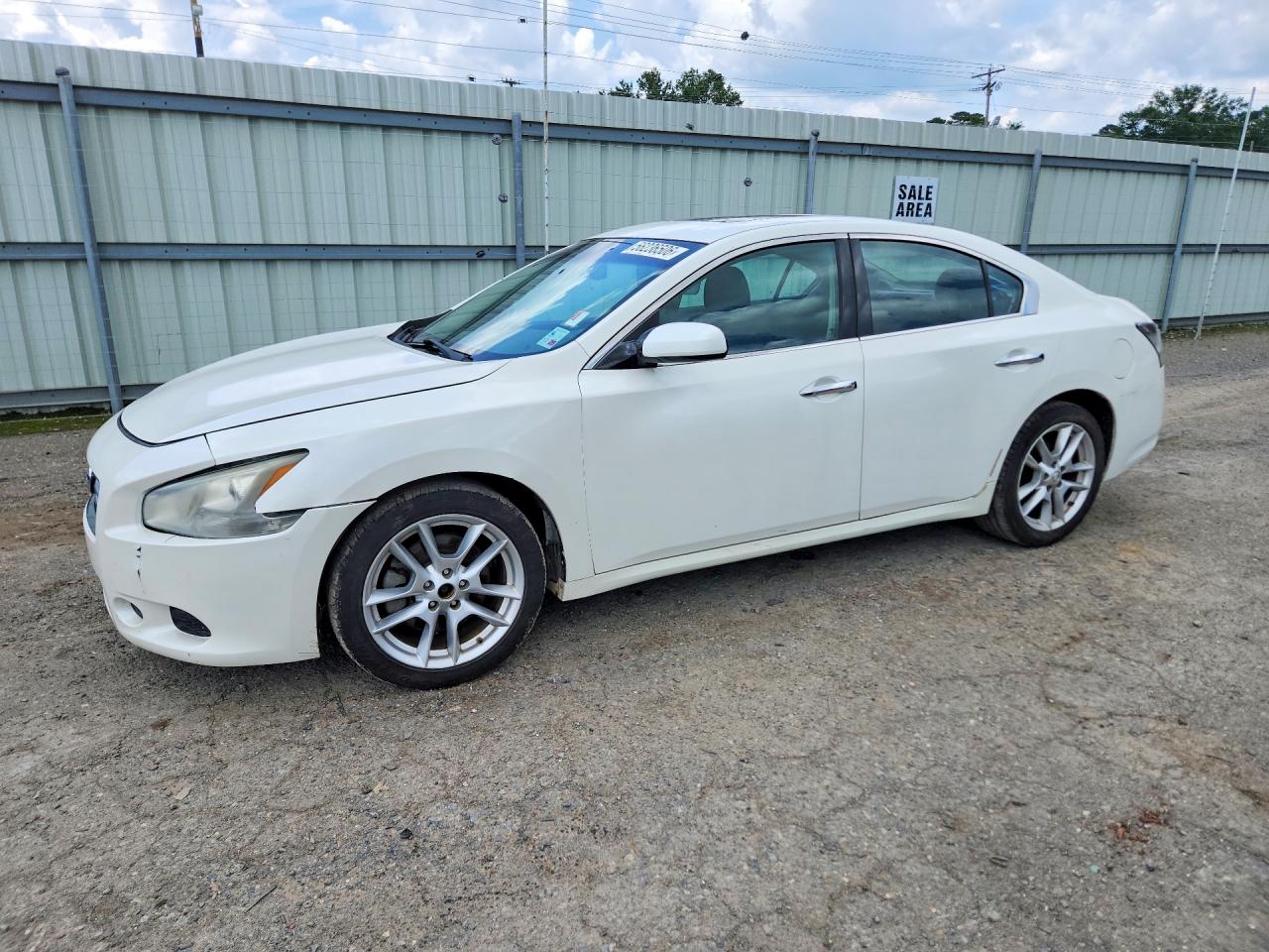 2013 Nissan Maxima 3.5 S White vin: 1N4AA5AP4DC826614