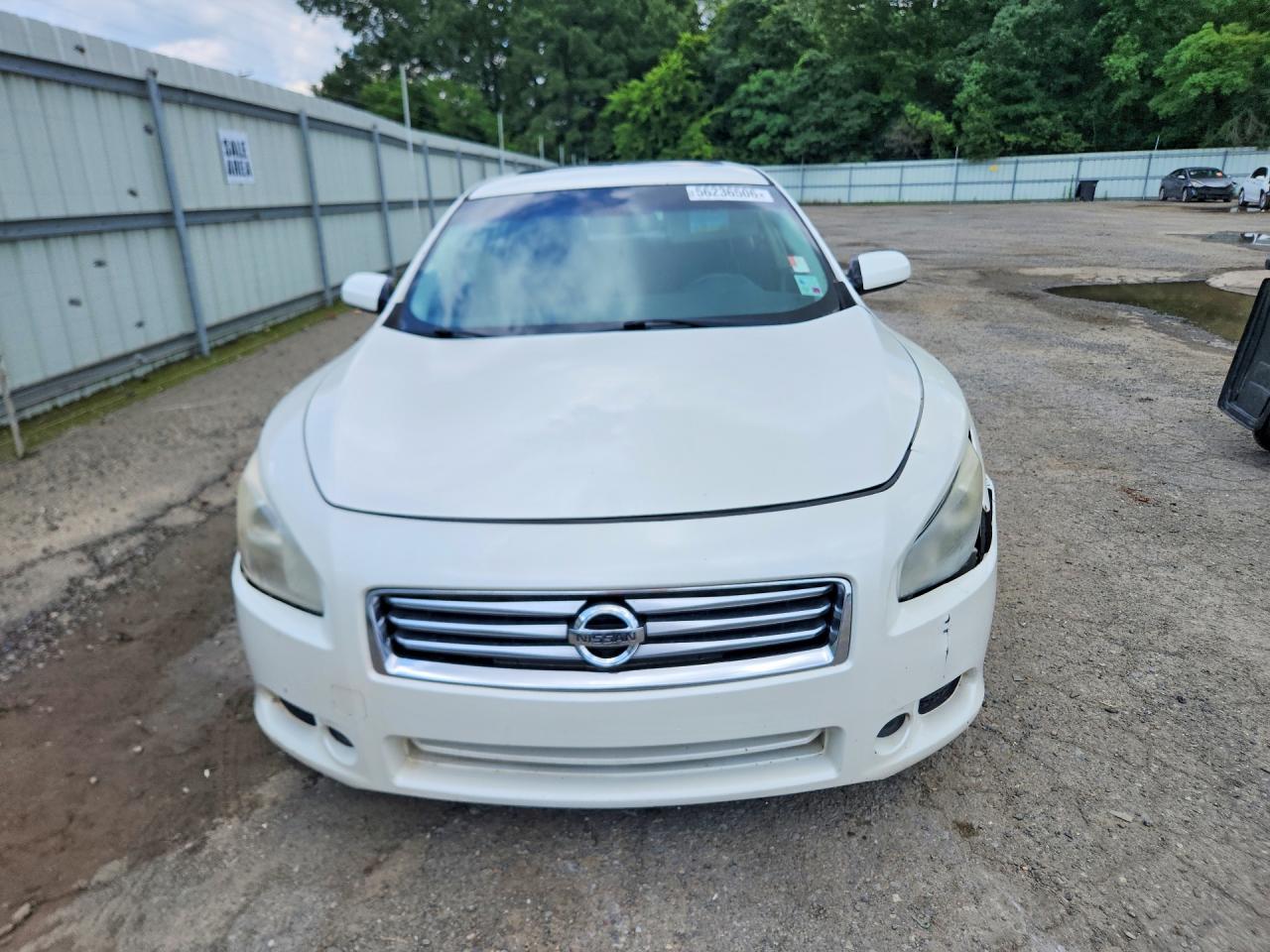 2013 Nissan Maxima 3.5 S White vin: 1N4AA5AP4DC826614