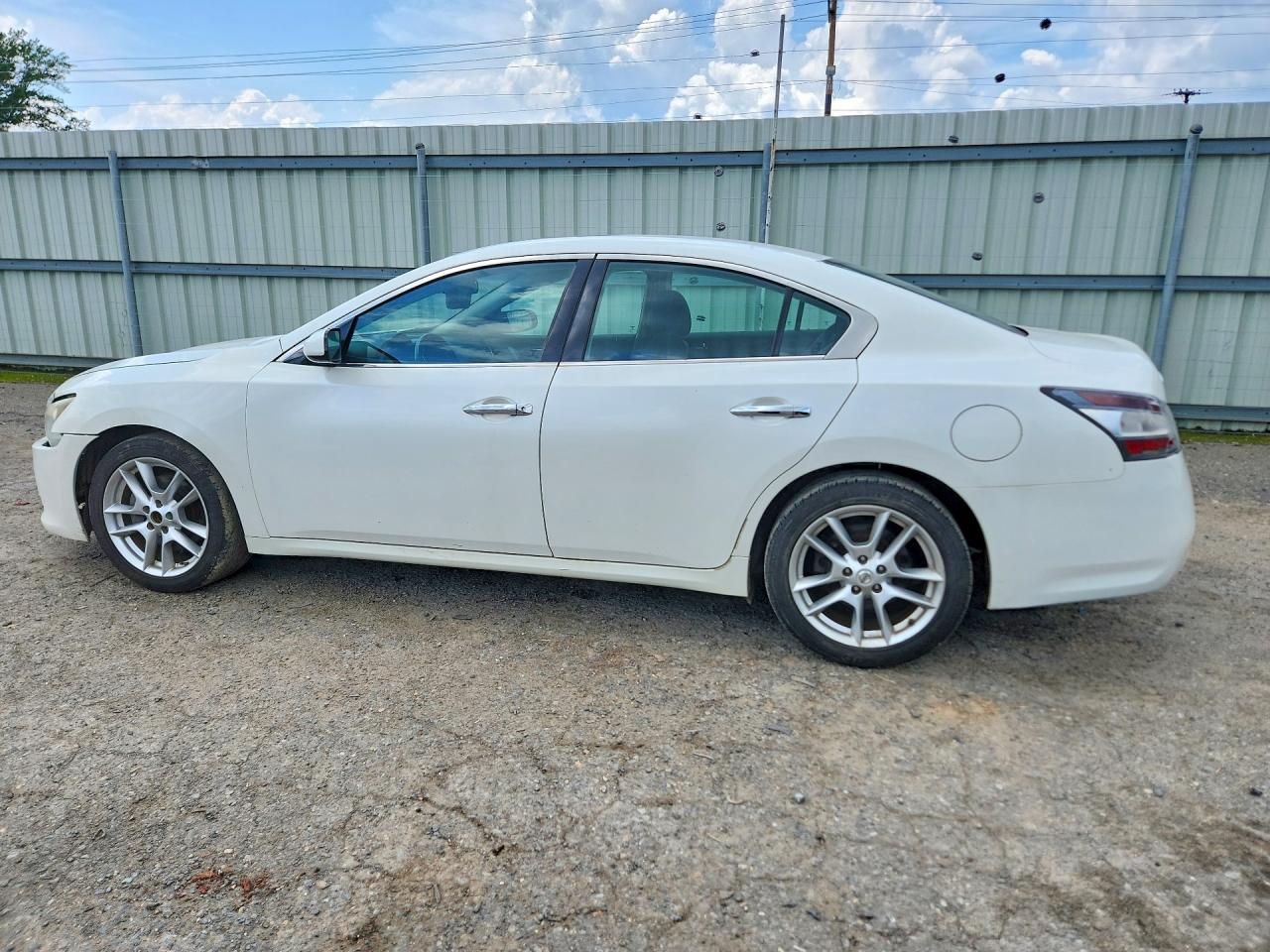 2013 Nissan Maxima 3.5 S White vin: 1N4AA5AP4DC826614