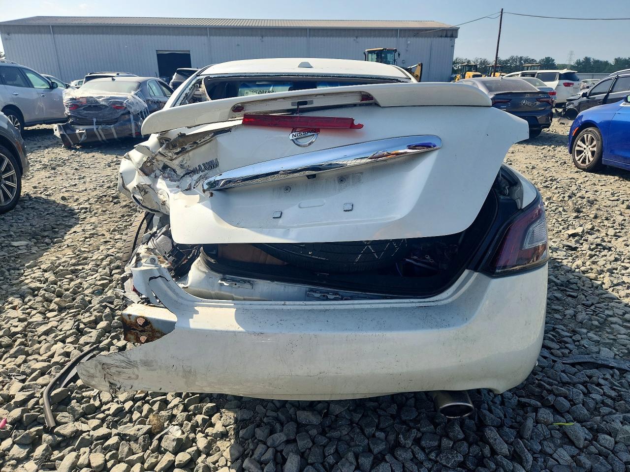 2013 Nissan Maxima 3.5 Sv Белый vin: 1N4AA5AP4DC842652
