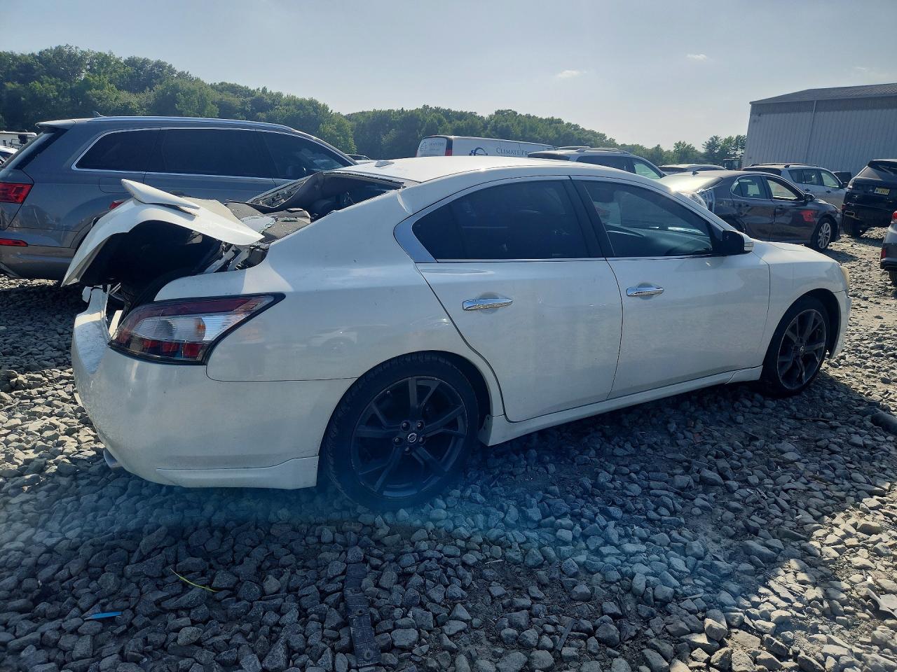 2013 Nissan Maxima 3.5 Sv Белый vin: 1N4AA5AP4DC842652