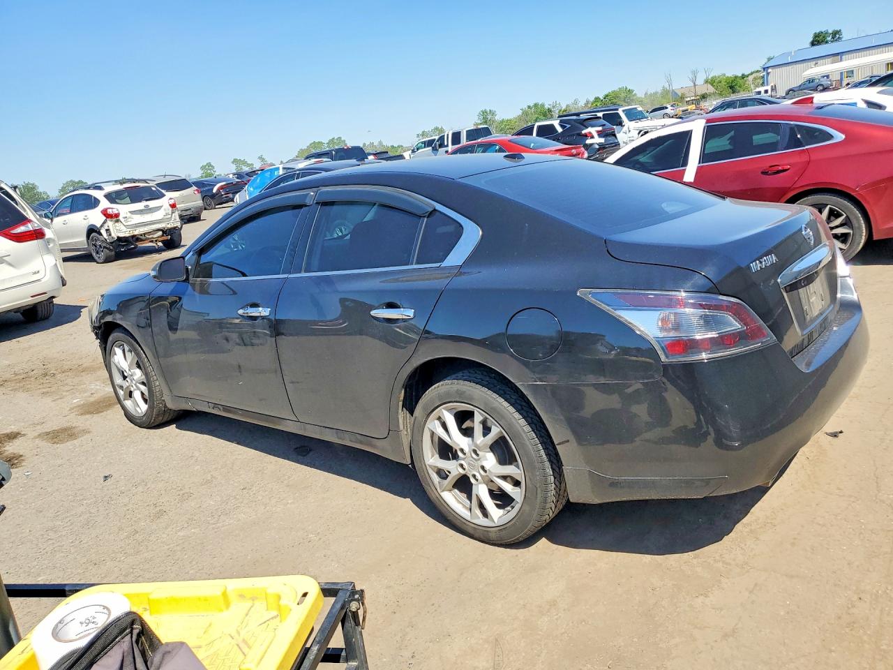 2013 Nissan Maxima 3.5 S Black vin: 1N4AA5AP4DC845485