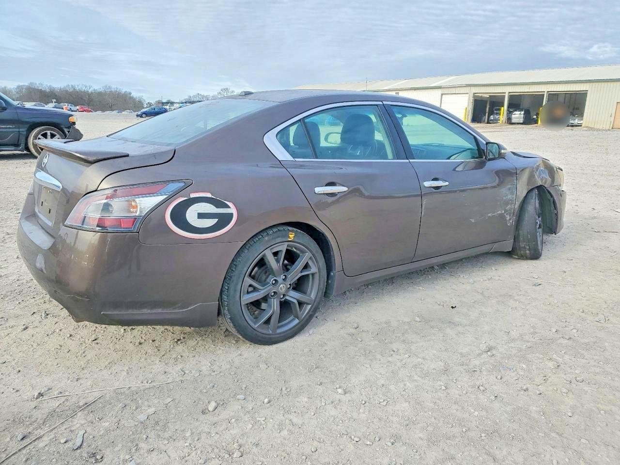 2013 Nissan Maxima S Gray vin: 1N4AA5AP4DC847768