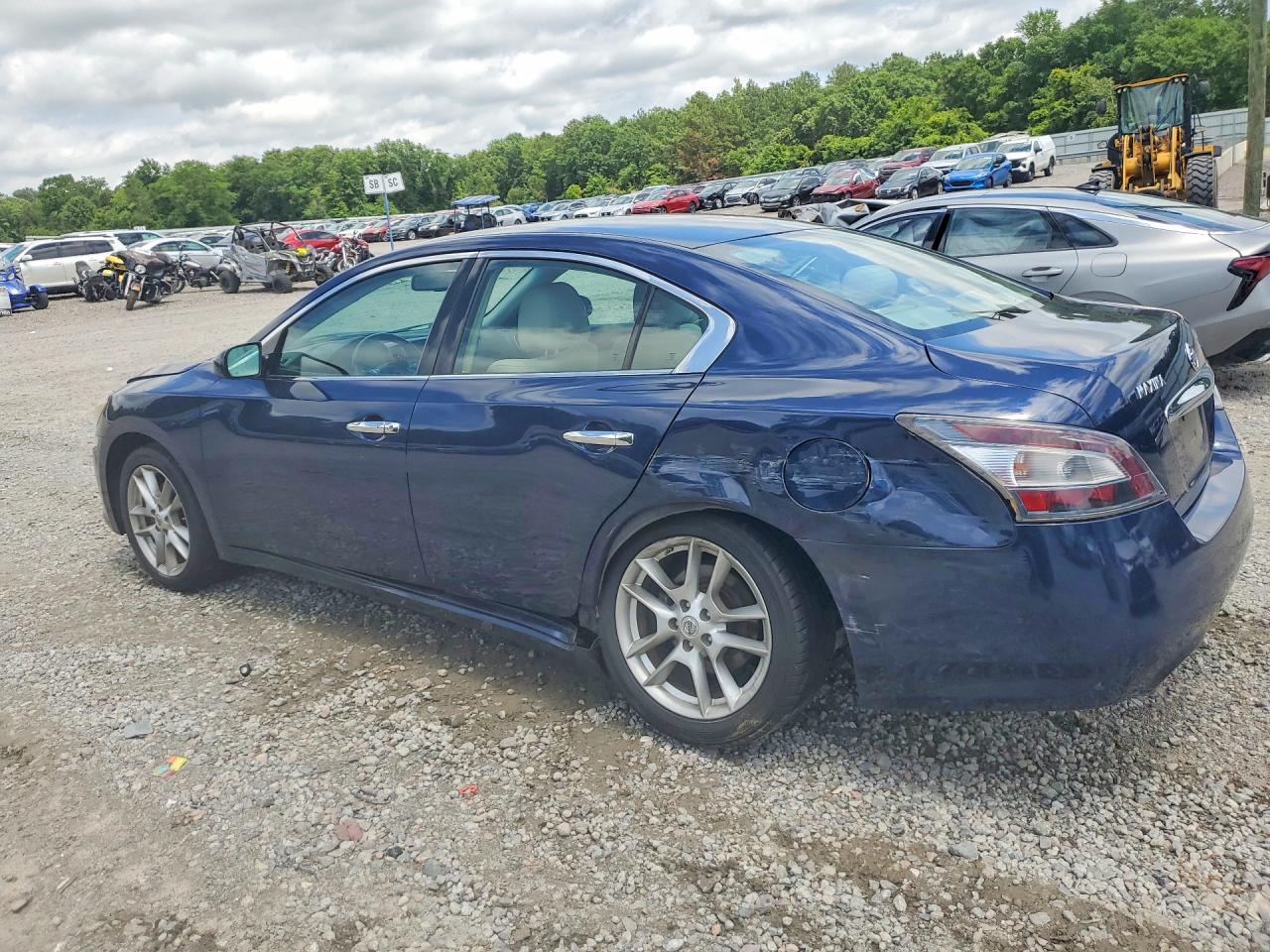 2014 Nissan Maxima 3.5 S Blue vin: 1N4AA5AP4EC435075