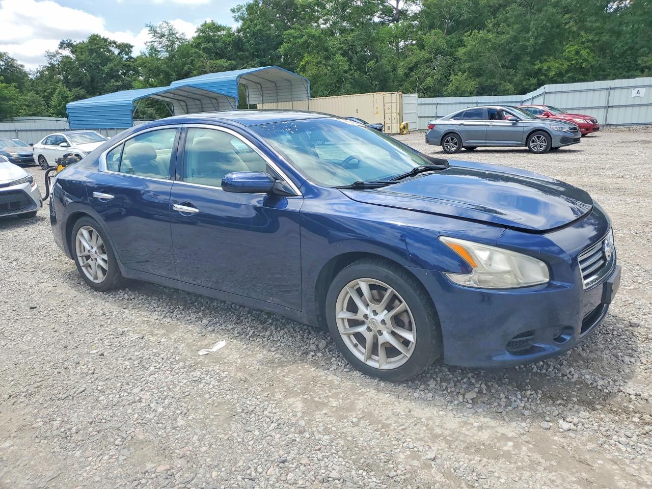 2014 Nissan Maxima 3.5 S Blue vin: 1N4AA5AP4EC435075