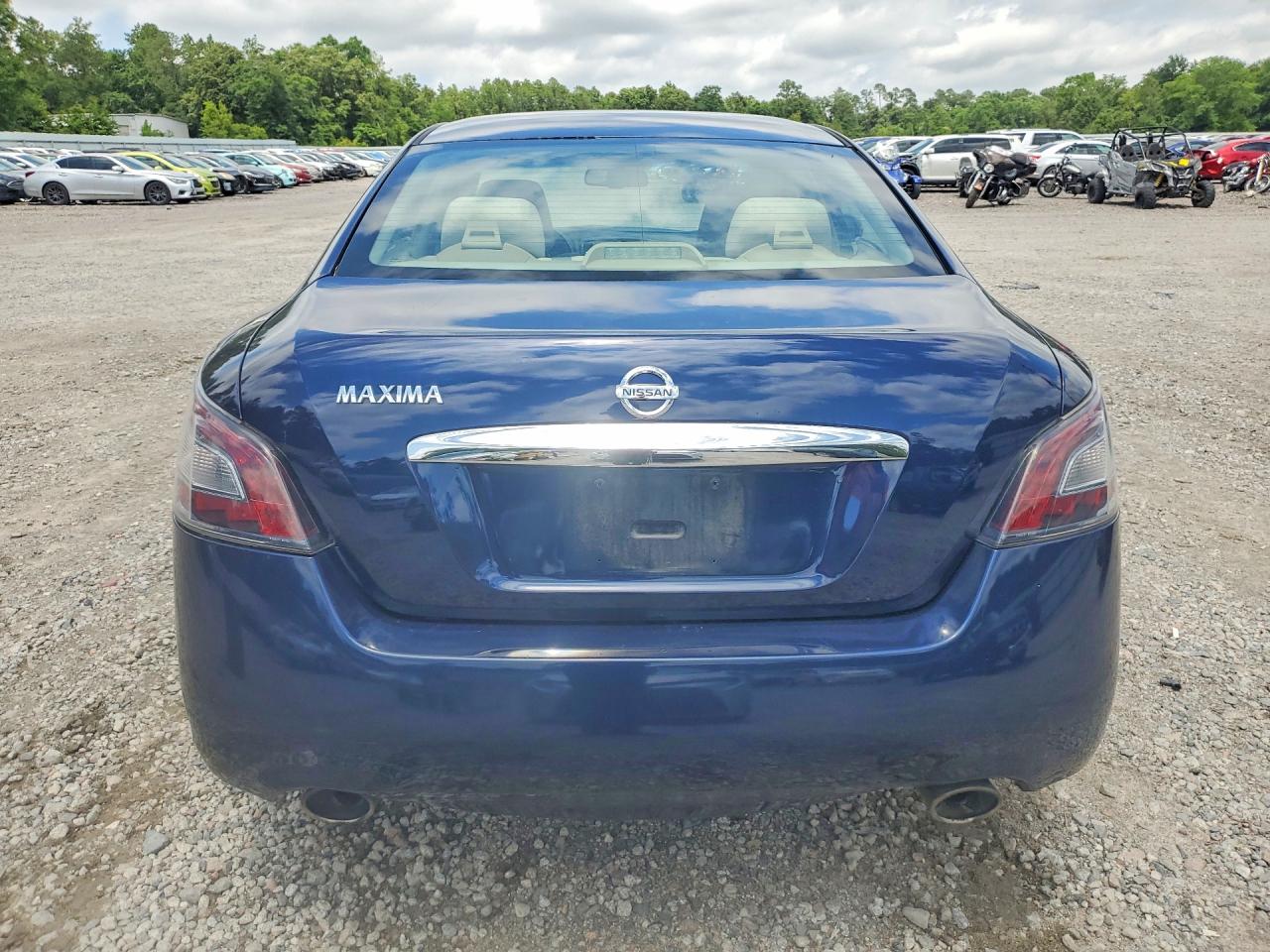 2014 Nissan Maxima 3.5 S Blue vin: 1N4AA5AP4EC435075