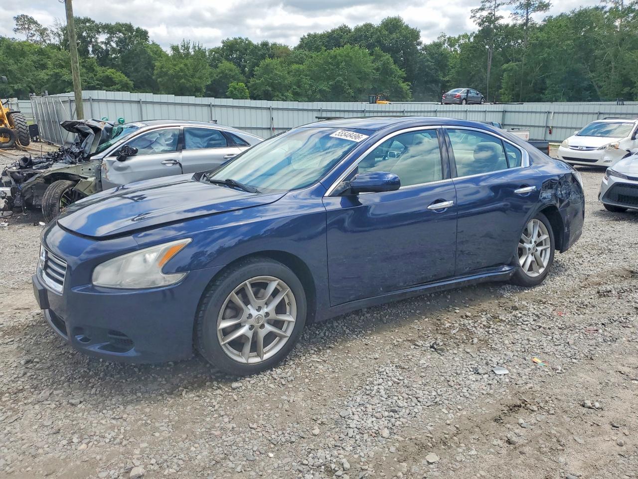 2014 Nissan Maxima 3.5 S Blue vin: 1N4AA5AP4EC435075