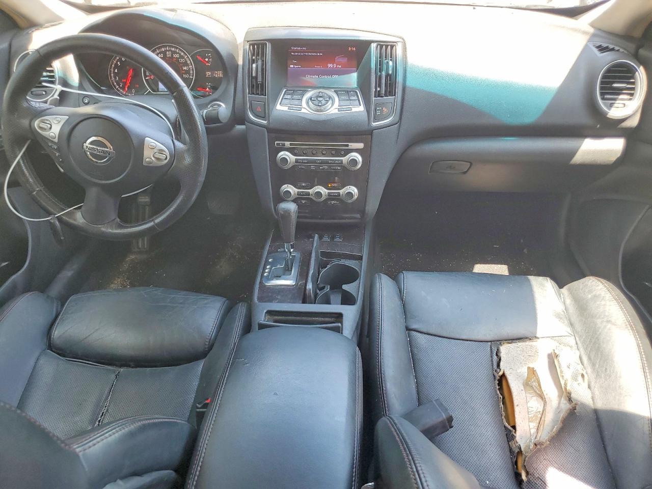 2014 Nissan Maxima 3.5 Sv Maroon vin: 1N4AA5AP4EC436212