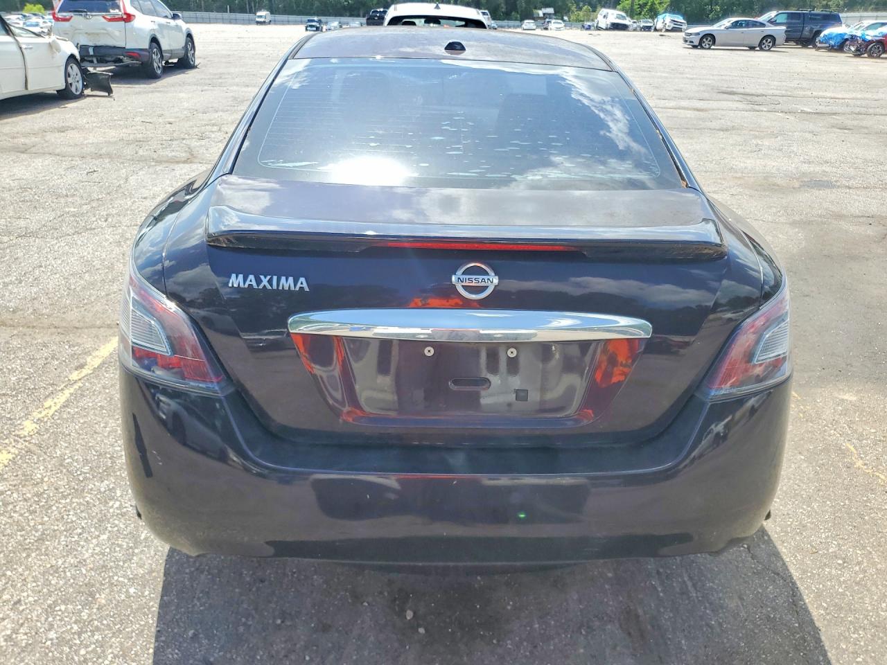 2014 Nissan Maxima 3.5 Sv Фиолетовый vin: 1N4AA5AP4EC437148
