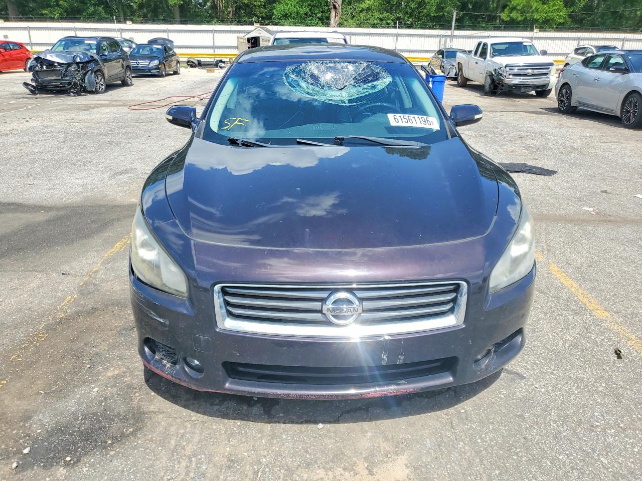 2014 Nissan Maxima 3.5 Sv Фиолетовый vin: 1N4AA5AP4EC437148