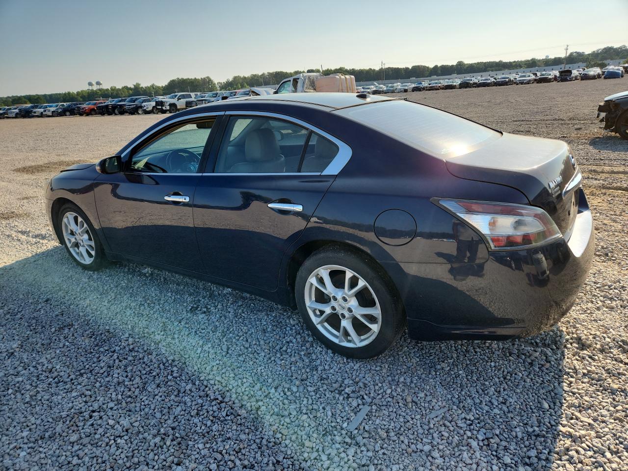 2014 Nissan Maxima 3.5 Sv Blue vin: 1N4AA5AP4EC438137