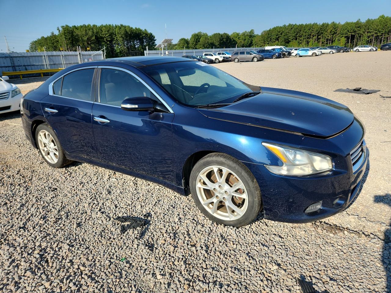 2014 Nissan Maxima 3.5 Sv Blue vin: 1N4AA5AP4EC438137