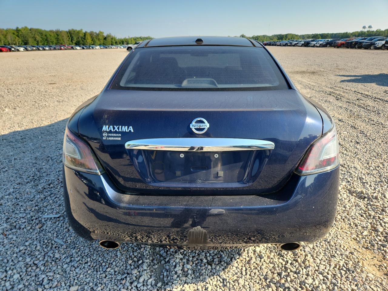 2014 Nissan Maxima 3.5 Sv Blue vin: 1N4AA5AP4EC438137