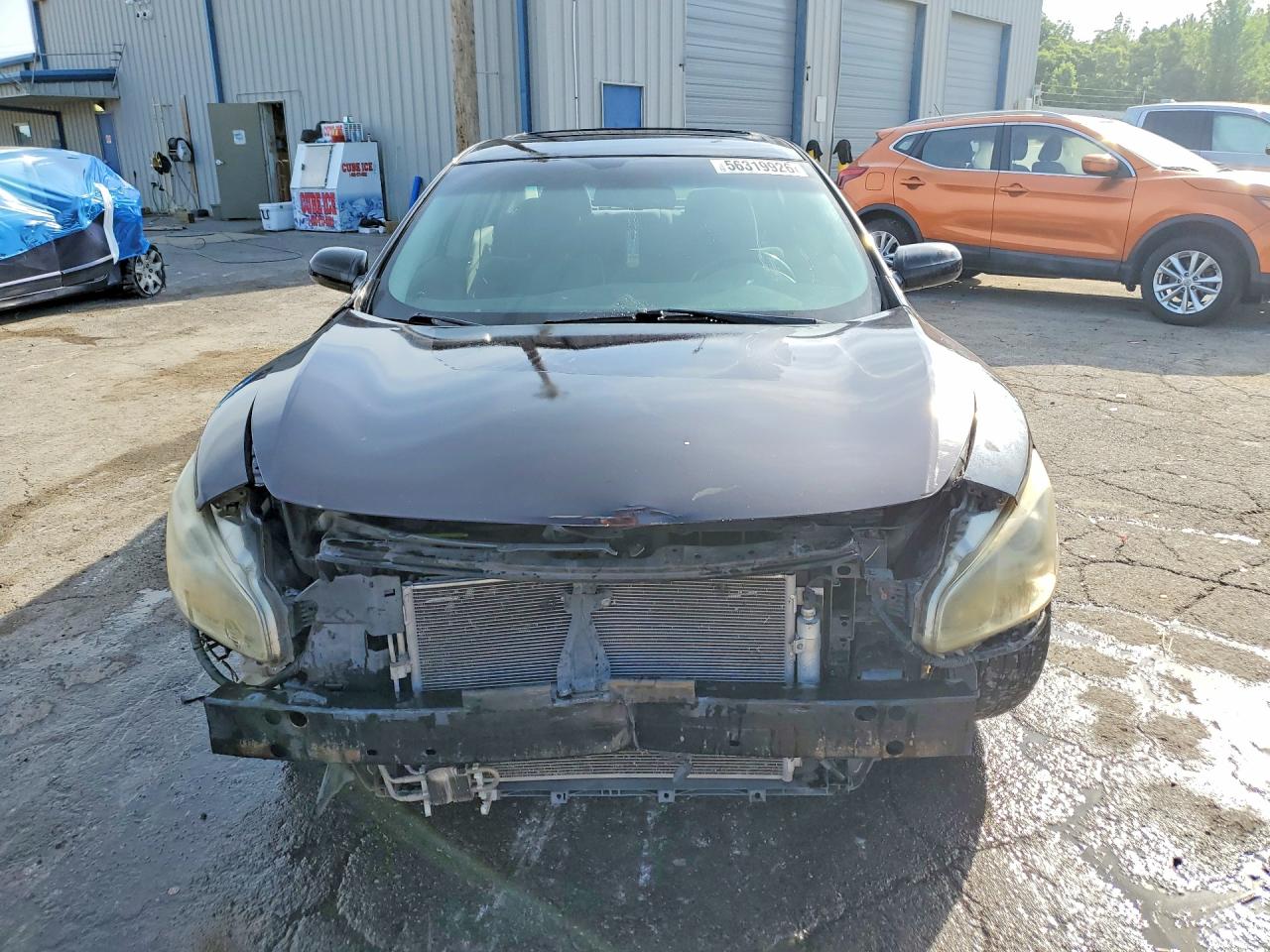 2014 Nissan Maxima 3.5 S Burgundy vin: 1N4AA5AP4EC445654