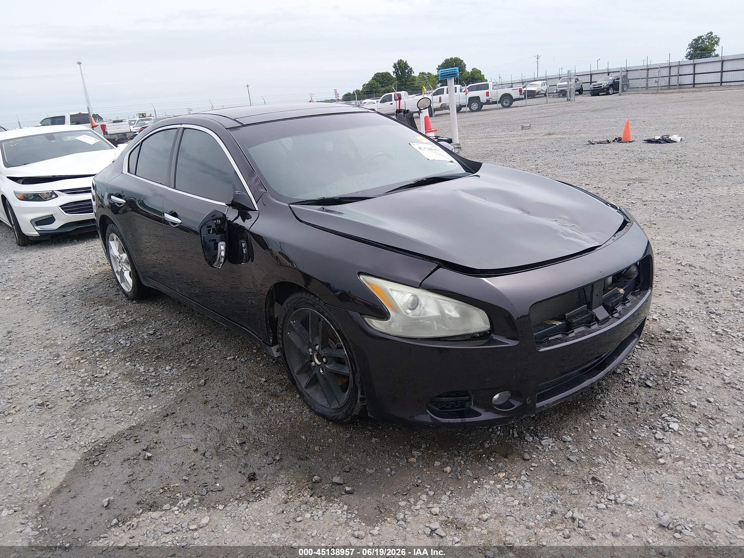 2014 Nissan Maxima 3.5 Sv Purple vin: 1N4AA5AP4EC452734