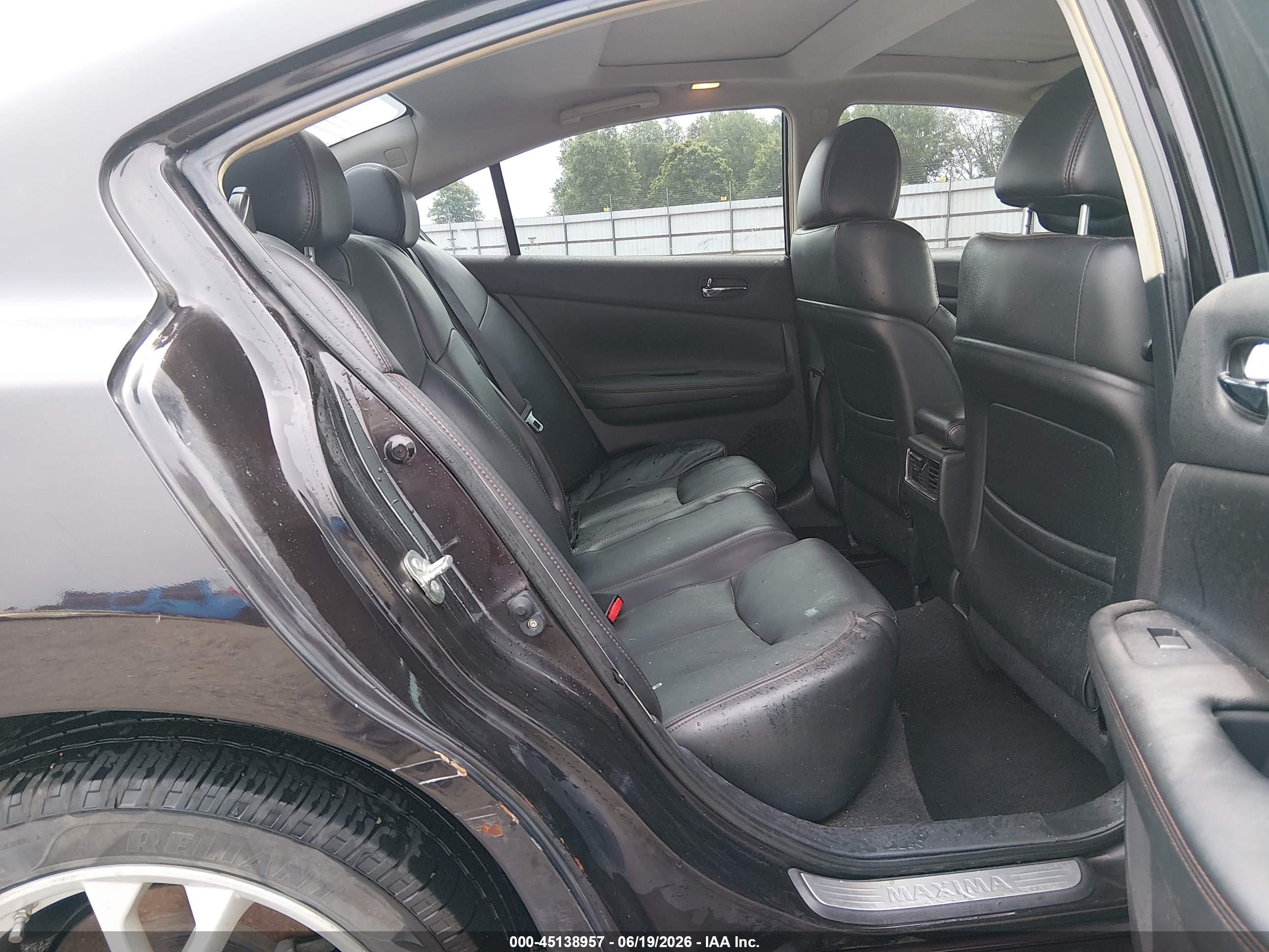 2014 Nissan Maxima 3.5 Sv Purple vin: 1N4AA5AP4EC452734
