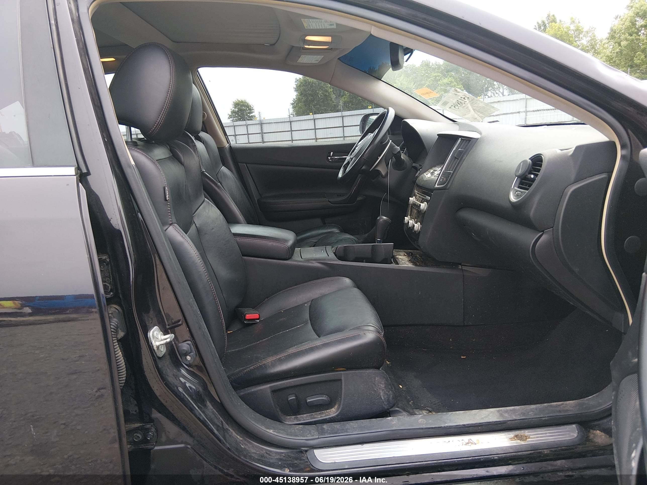 2014 Nissan Maxima 3.5 Sv Purple vin: 1N4AA5AP4EC452734