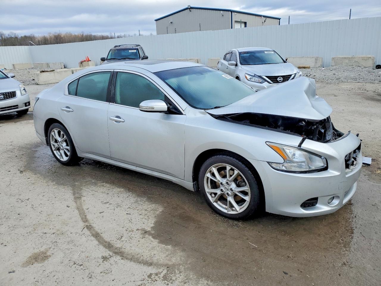 2014 Niss Maxima S Silver vin: 1N4AA5AP4EC455617