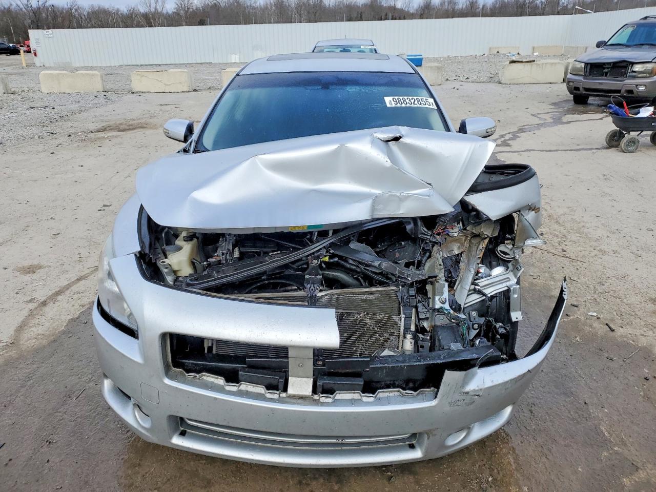 2014 Niss Maxima S Silver vin: 1N4AA5AP4EC455617