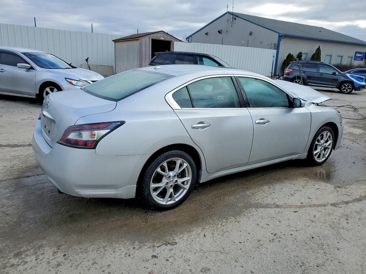 2014 Niss Maxima S Silver vin: 1N4AA5AP4EC455617