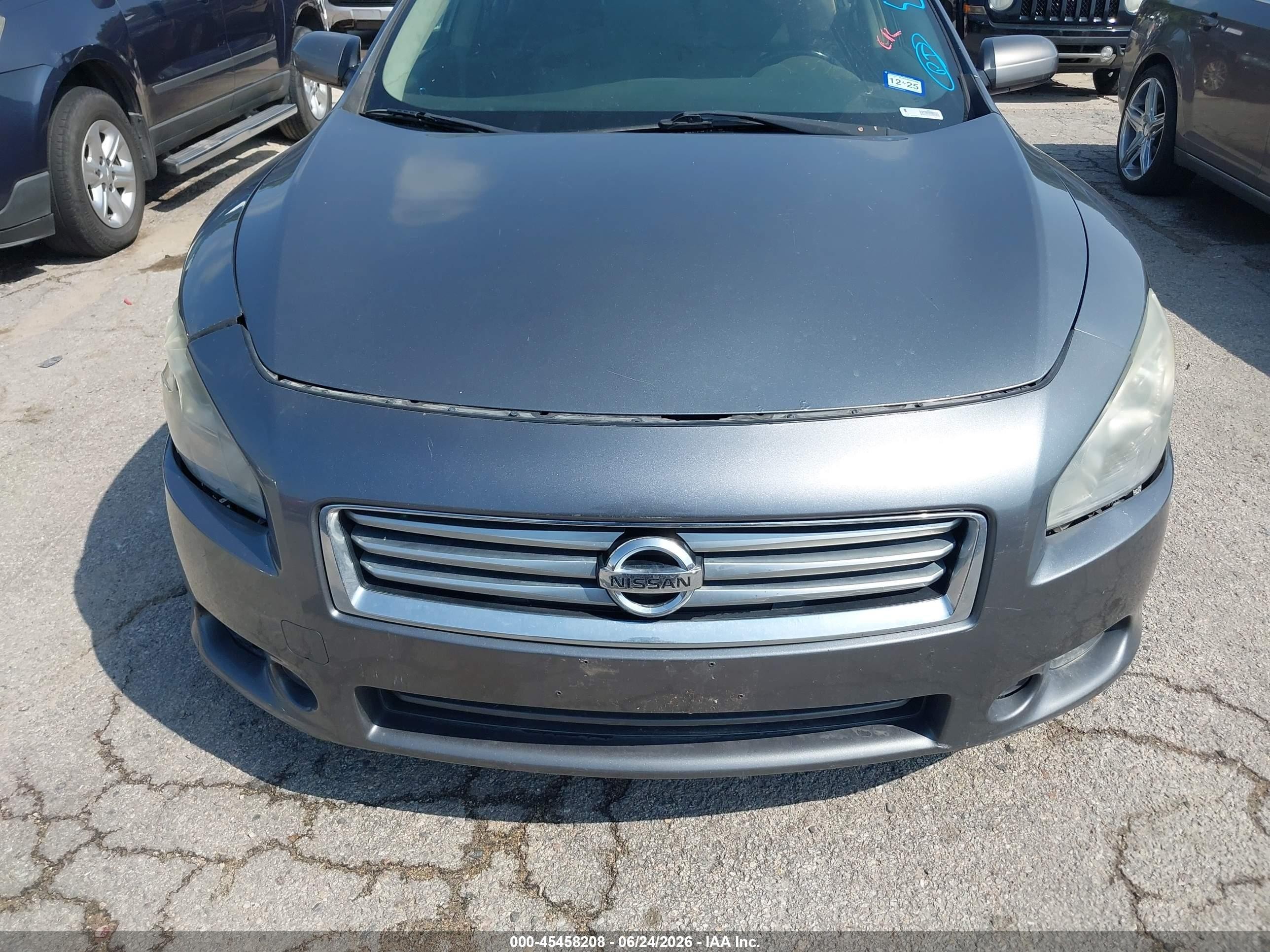 2014 Nissan Maxima 3.5 S Gray vin: 1N4AA5AP4EC464401