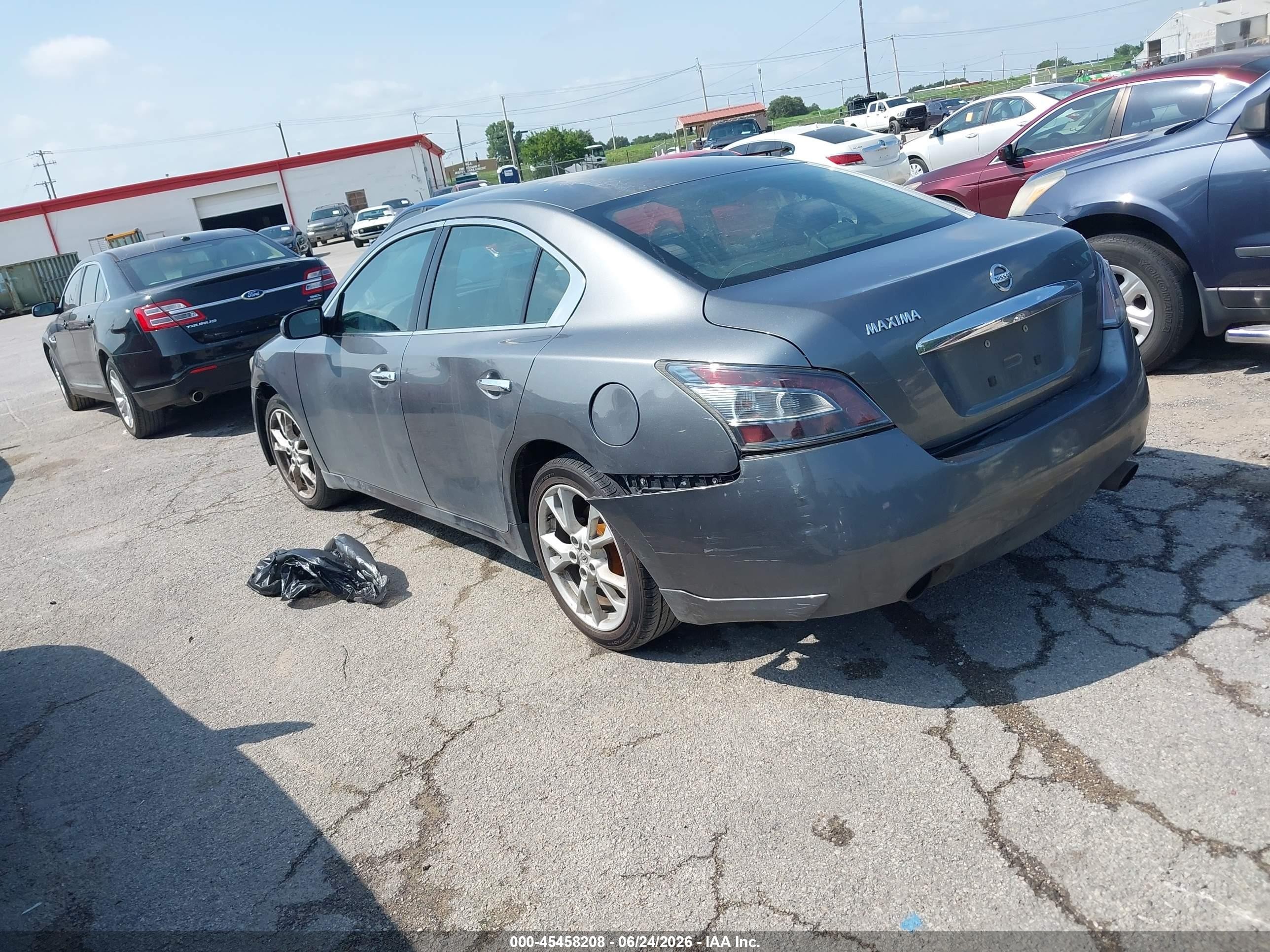 2014 Nissan Maxima 3.5 S Gray vin: 1N4AA5AP4EC464401