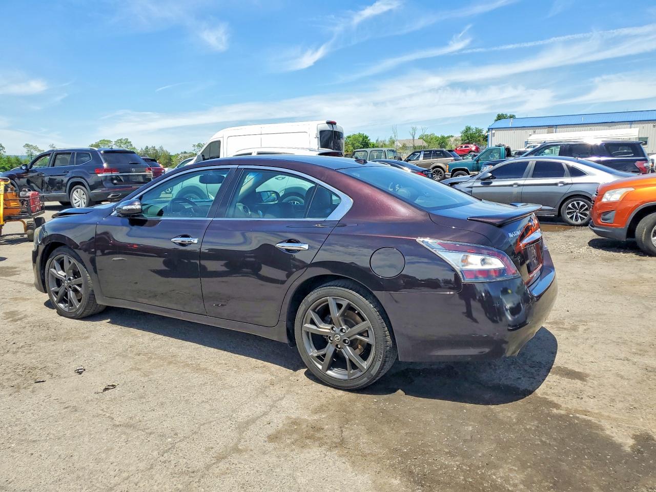 2014 Nissan Maxima 3.5 Sv Purple vin: 1N4AA5AP4EC466388