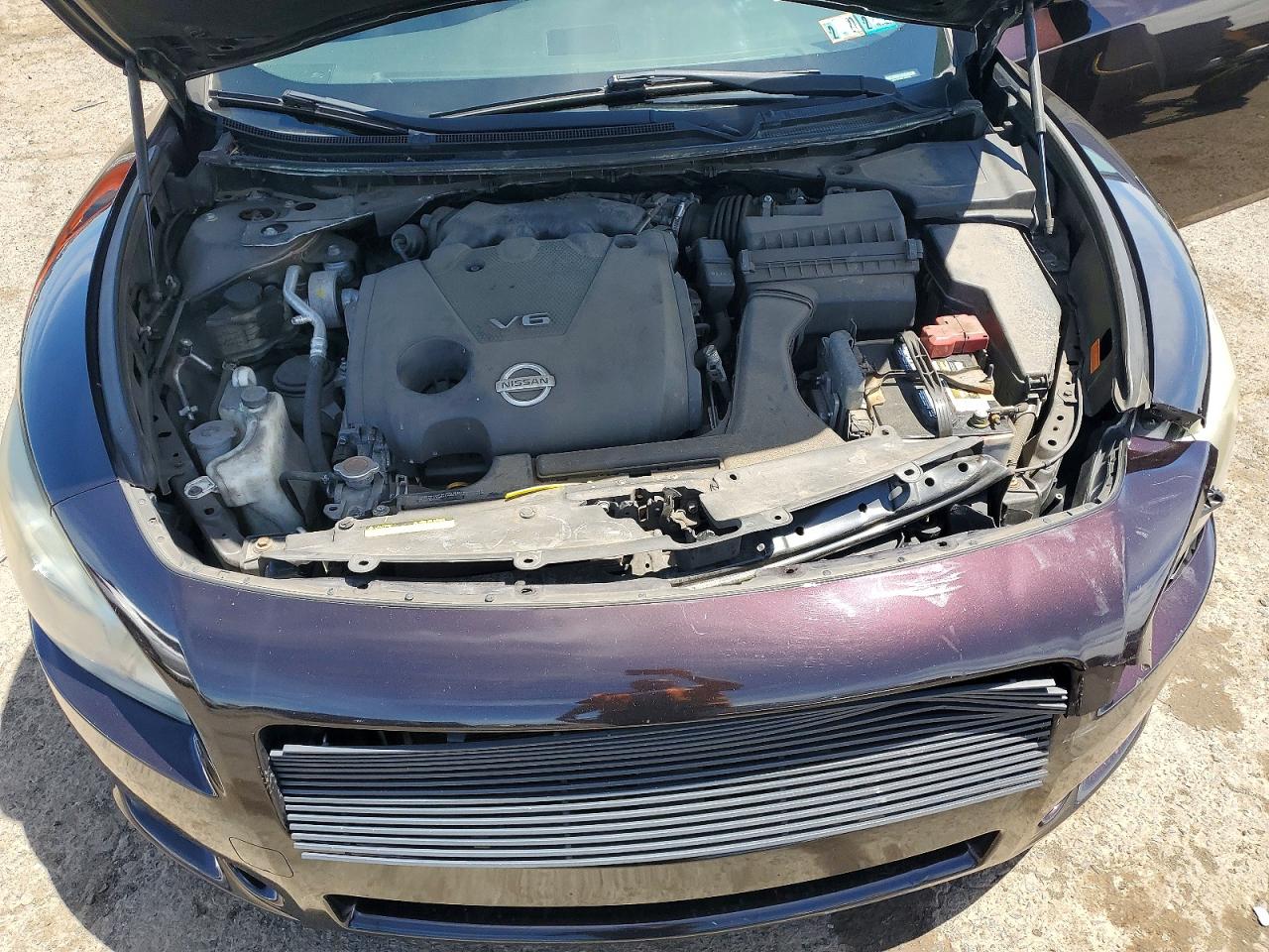 2014 Nissan Maxima 3.5 Sv Purple vin: 1N4AA5AP4EC466388