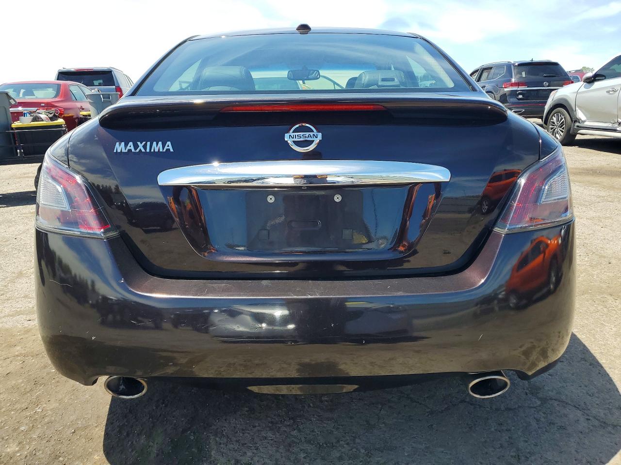 2014 Nissan Maxima 3.5 Sv Purple vin: 1N4AA5AP4EC466388