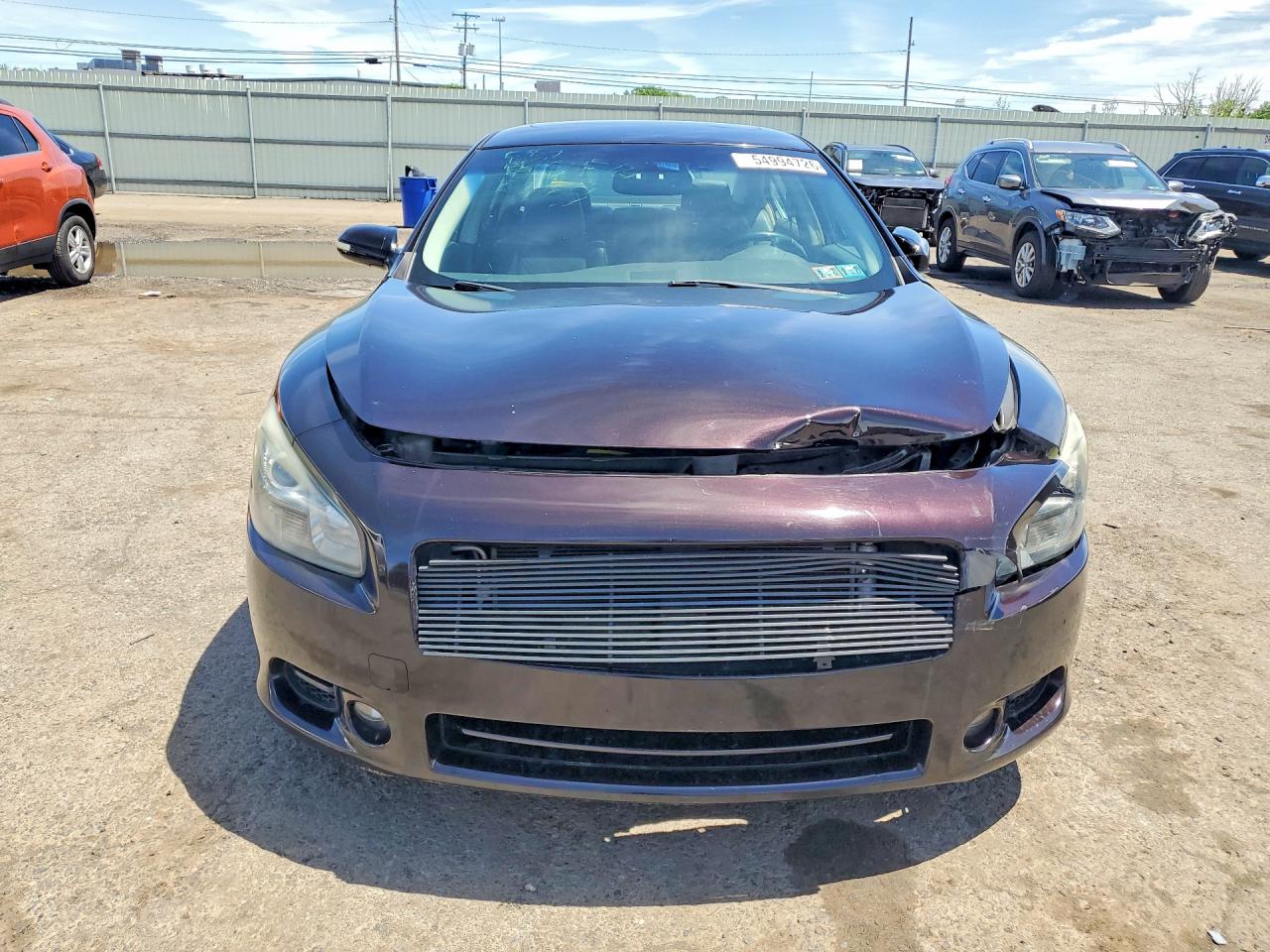 2014 Nissan Maxima 3.5 Sv Purple vin: 1N4AA5AP4EC466388
