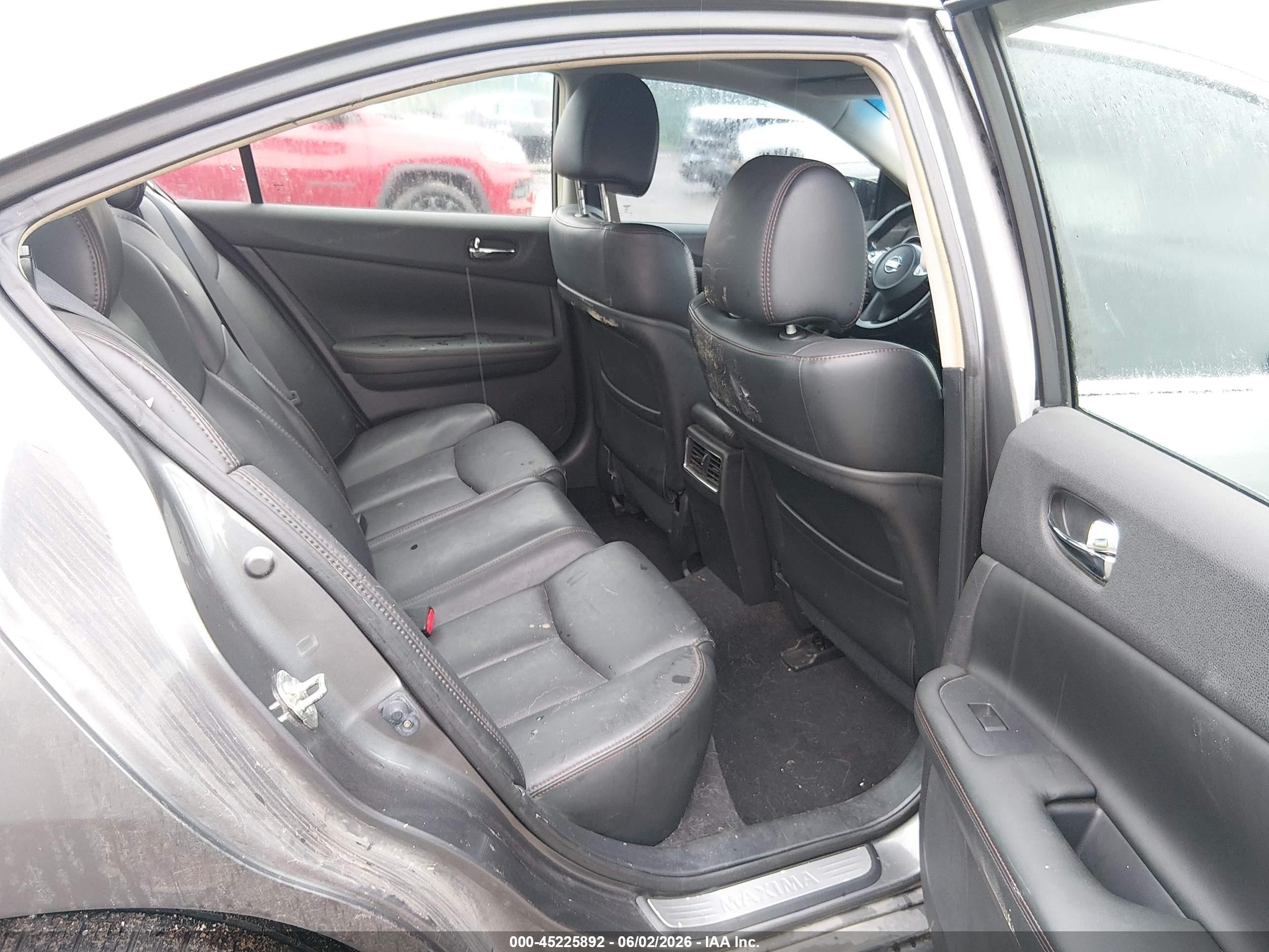 2014 Nissan Maxima 3.5 Sv Gray vin: 1N4AA5AP4EC470781