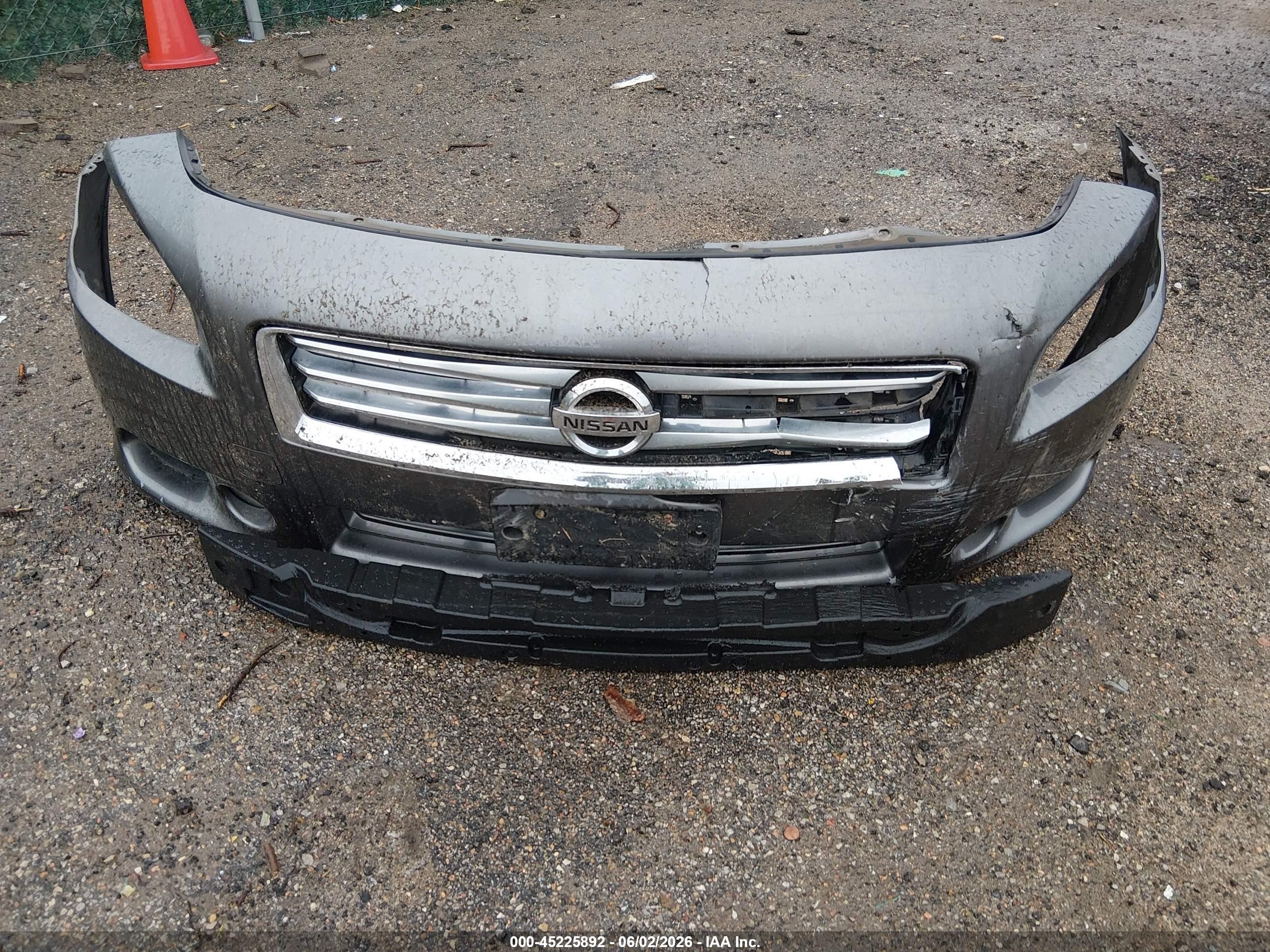 2014 Nissan Maxima 3.5 Sv Gray vin: 1N4AA5AP4EC470781