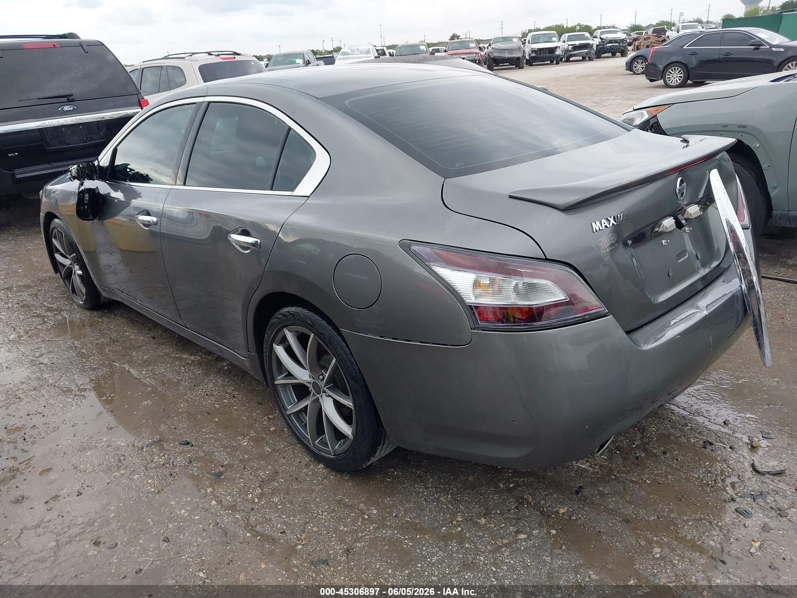 2014 Nissan Maxima 3.5 S Gray vin: 1N4AA5AP4EC470957