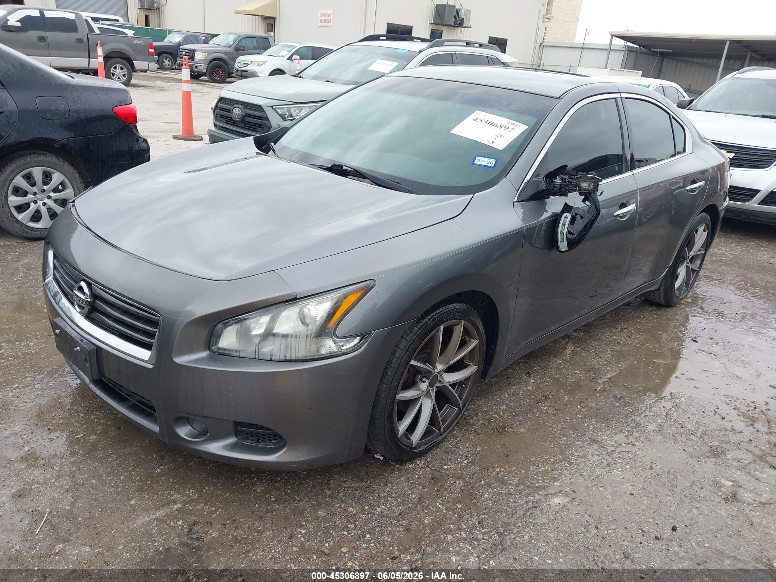 2014 Nissan Maxima 3.5 S Gray vin: 1N4AA5AP4EC470957